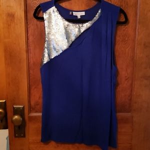 Blue Jennifer Lopez Top